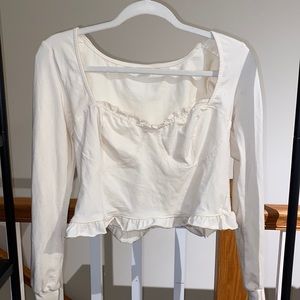 Urban Outfitters White Top Large